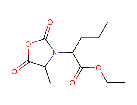 2,5-dioxo-3-[1-(S)-ethoxycarbonyl-butyl]-4-(S)-methyl-oxazolidine