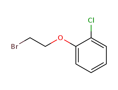 Molecular Structure of 18800-26-5 (1-(2-BROMOETHOXY)-2-CHLOROBENZENE)
