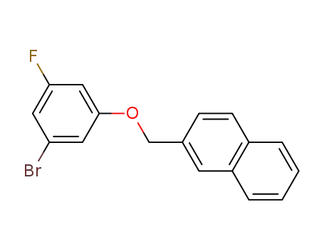 5-fluoro-3-(naphth-2-ylmethoxy)bromobenzene
