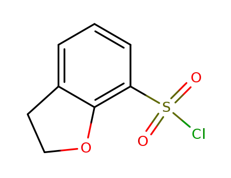 Molecular Structure of 953408-82-7 (2,3-DIHYDRO-1-BENZOFURAN-7-SULFONYL CHLORIDE)