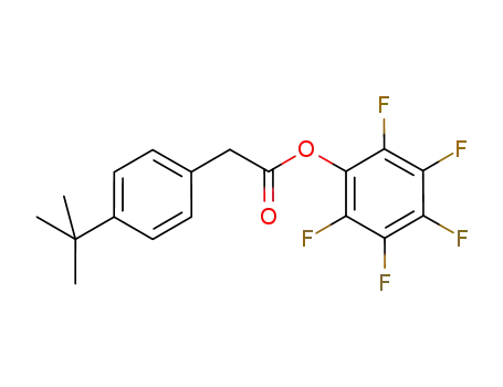 pentafluorophenyl 2-(4-tert-butylphenyl)acetate