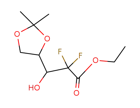ethyl 2-deoxy-2,2-difluoro-D-erythro,D-threo-pentonate