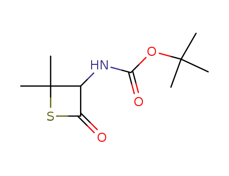 (2,2-Dimethyl4-oxo-thietan-3-yl)-carbamic acid tert-butyl ester
