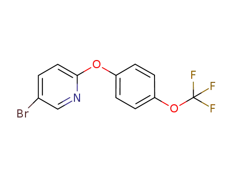 5-bromo-2-({4-[(trifluoromethyl)oxy]phenyl}oxy)pyridine