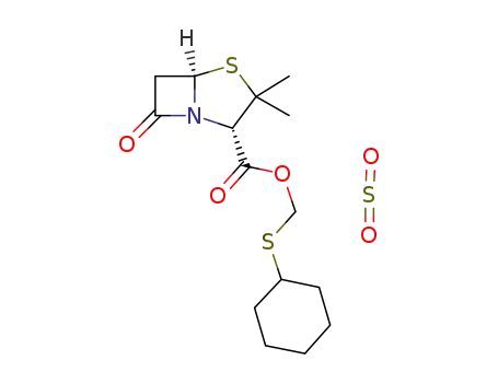 cyclohexylthiomethyl penicillanate sulfone