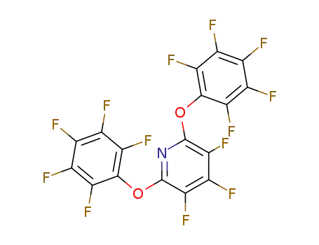 2,6-bis-pentafluorophenoxy-3,4,5-trifluoropyridine