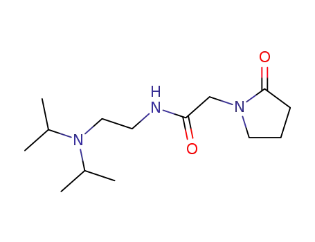 Molecular Structure of 68497-62-1 (Pramiracetam)