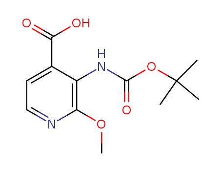 3-(tert-Butoxycarbonylamino)-2-methoxyisonicotinic acid
