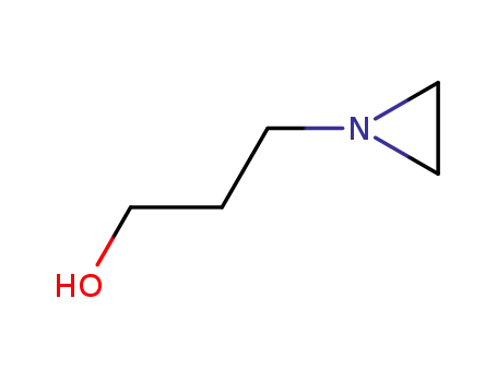 Molecular Structure of 31190-87-1 (1-Aziridinepropanol)