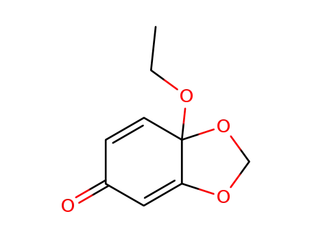 4-ethoxy-3,4-(methylenedioxy)cyclohexa-2,5-dienone