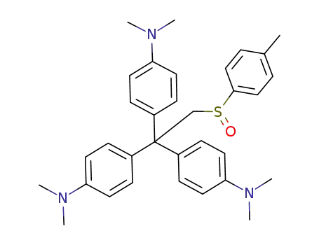 4-(1,1-bis(4-(dimethylamino)phenyl)-2-(ethanesulfinyl-p-tolyl))-N,N-dimethylbenzenamine