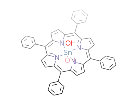 trans-dihydroxo(meso-tetraphenylporphyrinato)tin(IV)