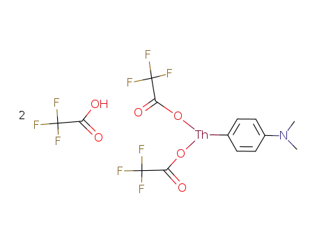 4-(dimethylamino)phenylthallium bis(trifluroacetate) * 2CF3COOH