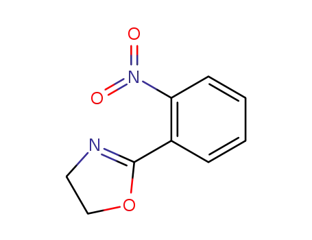 Molecular Structure of 88186-34-9 (Oxazole, 4,5-dihydro-2-(2-nitrophenyl)-)