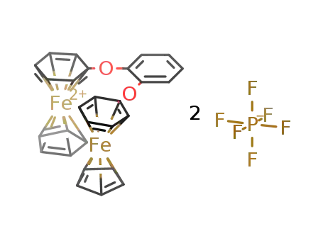 1,2-bis((η6-phenoxy-η5-cyclopentadienyl)iron)benzene hexafluorophosphate