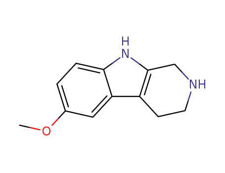 Molecular Structure of 20315-68-8 (6-METHOXY-1,2,3,4-TETRAHYDRO-BETA-CARBOLINE)
