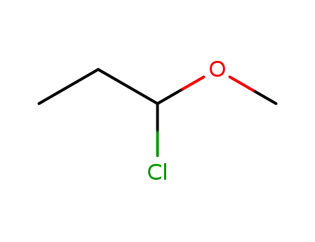 Molecular Structure of 5739-14-0 (Propane, 1-chloro-1-methoxy-)