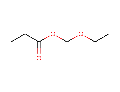 Molecular Structure of 54078-53-4 (ethoxymethyl propanoate)