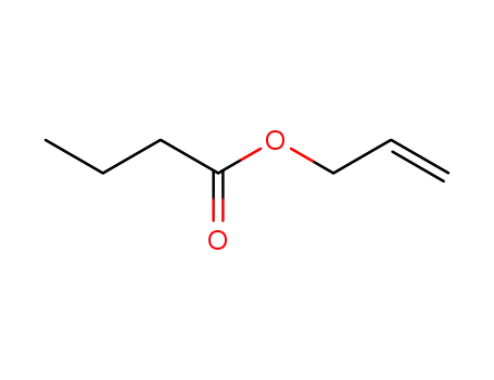 Molecular Structure of 2051-78-7 (Butanoic acid,2-propen-1-yl ester)