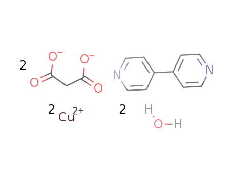 [Cu2(malonato)2(H2O)2(4,4'-bipyridine)]
