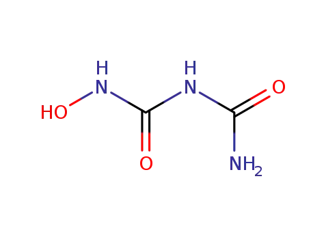 Molecular Structure of 17479-46-8 (Imidodicarbonic diamide, N-hydroxy-)