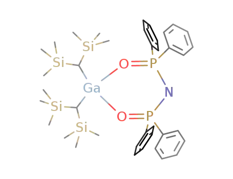 bis[bis(trimethylsilyl)methyl]-imidotetraphenyldiphosphinato-O,O'-gallium