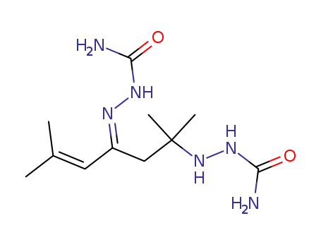 2,6-dimethyl-6-semicarbazido-hept-2-en-4-one semicarbazone