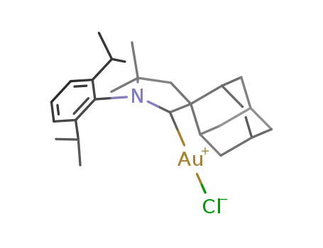 (C4HN(adamantyl)Me2(2,6-diisopropylphenyl))AuCl