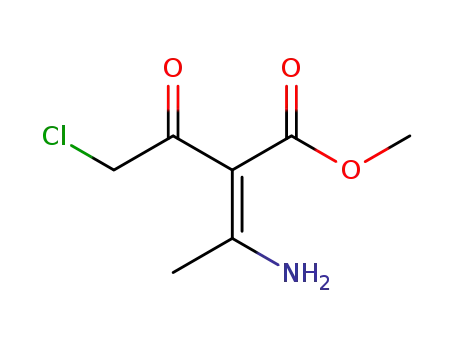 methyl (Z)-3-amino-2-(2-chloroacetyl)but-2-enoate