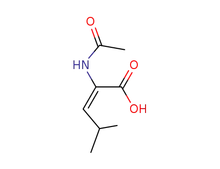 2-acetylamino-4-methyl-pent-2-enoic acid
