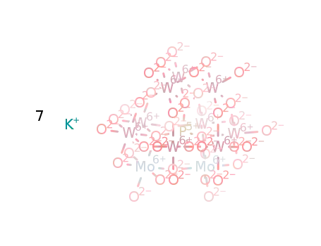 K7[α-PW9Mo2O39]