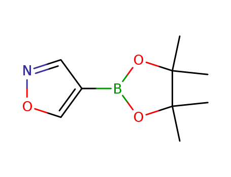 Isoxazole, 4-(4,4,5,5-tetramethyl-1,3,2-dioxaborolan-2-yl)- cas  928664-98-6