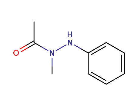 Molecular Structure of 38604-70-5 (N'-Methyl-N'-phenylacetohydrazide)