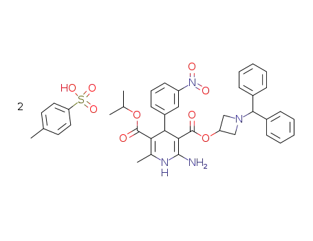 Azelnidipine tosylate