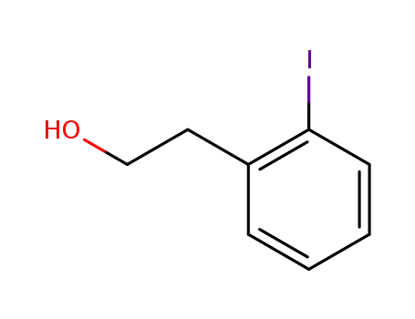 Molecular Structure of 26059-40-5 (2-(2-Iodophenyl)ethan-1-ol)