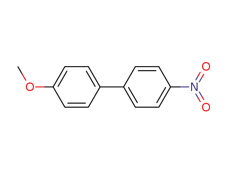Molecular Structure of 2143-90-0 (4-Methoxy-4'-nitrobiphenyl)