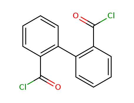 Molecular Structure of 7535-15-1 ([1,1'-BIPHENYL]-2,2'-DICARBONYL DICHLORIDE)