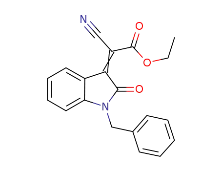 ethyl (1-benzyl-2-oxo-2,3-dihydro-1H-indol-3-ylidene)cyanoacetate