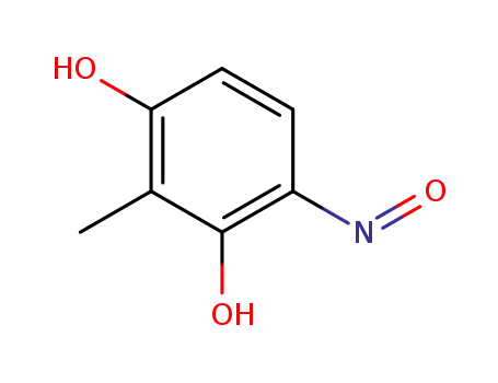 Molecular Structure of 65882-00-0 (2-methyl-4-nitrosoresorcinol)