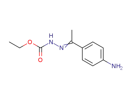 N'-[1-(4-amino-phenyl)-ethylidene]-hydrazinecarboxylic acid ethyl ester