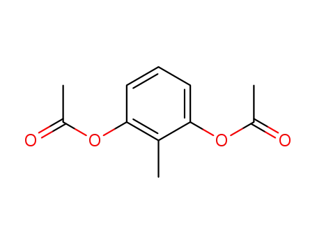 Molecular Structure of 35236-42-1 (1,3-Benzenediol, 2-methyl-, diacetate)