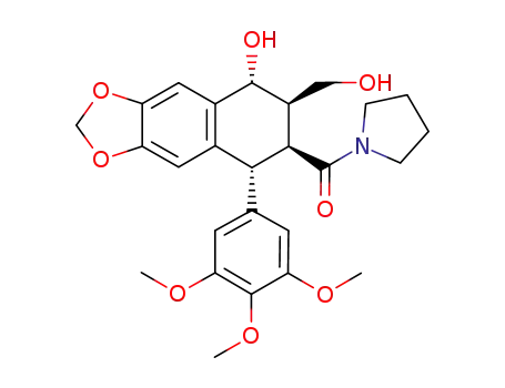 picropodophyllic acid pyrrolidinyl amide