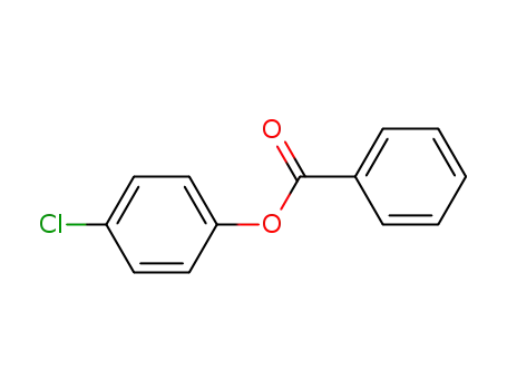 Molecular Structure of 2005-08-5 (4-CHLOROPHENYL BENZOATE)