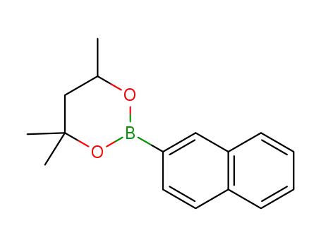 4,4,6-trimethyl-2-naphthalen-2-yl[1,3,2]dioxaborinane