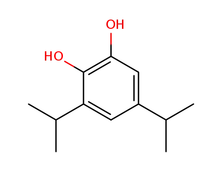 Molecular Structure of 2138-49-0 (3,5-DIISOPROPYLCATECHOL)
