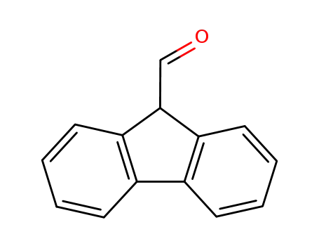 Molecular Structure of 20615-64-9 (9-Fluorenecarboxaldehyde)