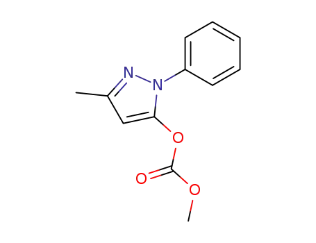 carbonic acid methyl ester-(5-methyl-2-phenyl-2H-pyrazol-3-yl ester)