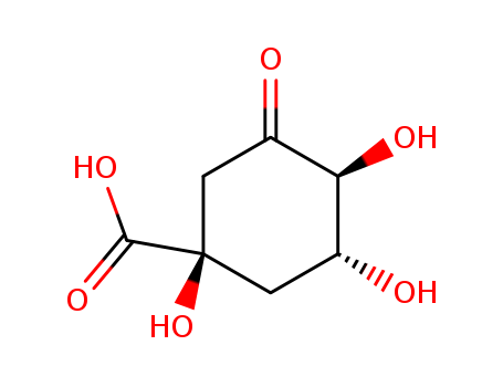 1,3β,4α-Trihydroxy-5-oxocyclohexane-1β-carboxylic acid