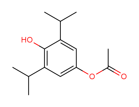 1,4-Benzenediol, 2,6-bis(1-methylethyl)-, 4-acetate