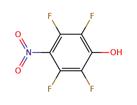 Molecular Structure of 20994-04-1 (Phenol, 2,3,5,6-tetrafluoro-4-nitro-)